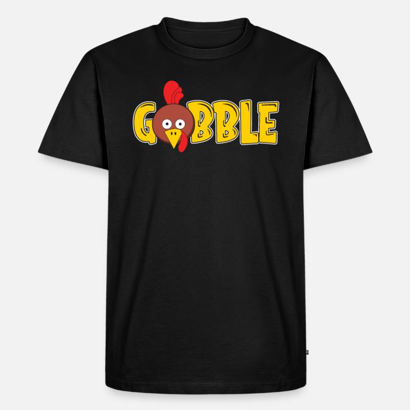 Verschlingen Sie - Männer Premium Bio T-Shirt - Schwarz