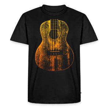 Professeur de musique Musicien Je suis guitariste guitare - T-shirt Premium bio Homme - noir - Devant - Nico (187cm)