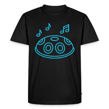 Musicians Band Percussion Drum Drums - Men's Premium Organic T-Shirt - black - Front - Nico (187cm)