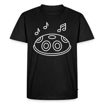 Musicians Band Percussion Drum Drums - Men's Premium Organic T-Shirt - black - Front - Nico (187cm)