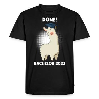 Bachelor 2023 Bachelor's degree 2023 - Men's Premium Organic T-Shirt - black - Front - Nico (187cm)