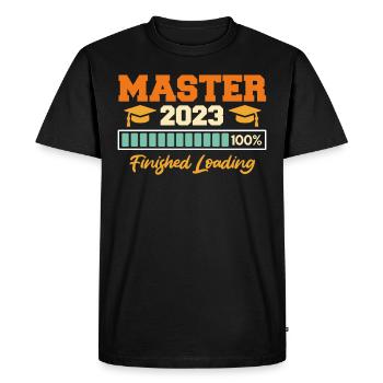 Master 2023 Master - T-shirt Premium bio Homme - noir - Devant - Nico (187cm)