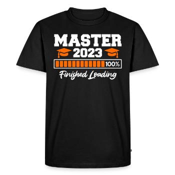 Master 2023 Master - T-shirt Premium bio Homme - noir - Devant - Nico (187cm)