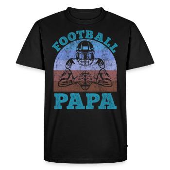 Football Papa Fantasy Football - T-shirt Premium bio Homme - noir - Devant - Nico (187cm)