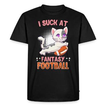Les perdants du football fantastique - T-shirt Premium bio Homme - noir - Devant - Nico (187cm)