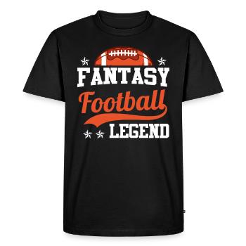 Fantasy Football Legend Fantasy Football Champion - T-shirt Premium bio Homme - noir - Devant - Nico (187cm)