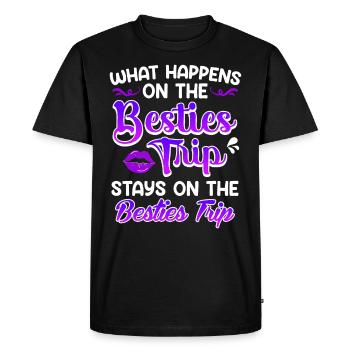 Beasties Trip Friends Summer Holiday Spring Break - T-shirt Premium bio Homme - noir - Devant - Nico (187cm)