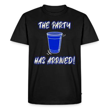 The celebration can start Spring Break Holiday Party - Men's Premium Organic T-Shirt - black - Front - Nico (187cm)