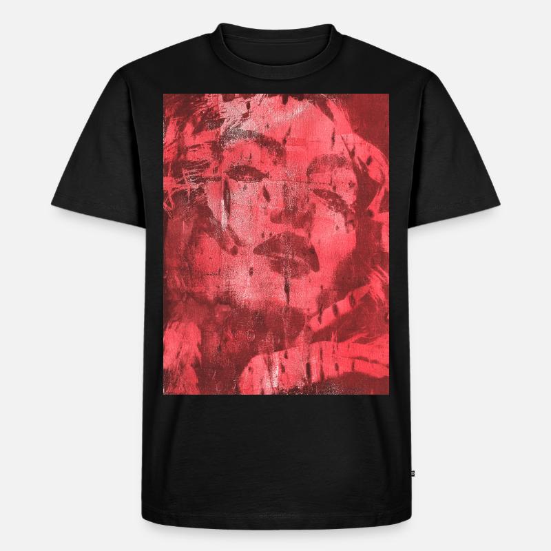 just marilyn - Männer Premium Bio T-Shirt - Schwarz