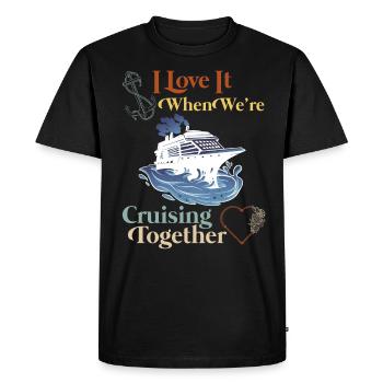 Croisière ensemble Vacances de printemps - T-shirt Premium bio Homme - noir - Devant - Nico (187cm)