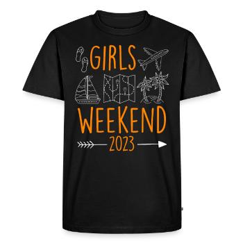 Mädelswochenende Girls Weekend 2023 Spring Break - T-shirt Premium bio Homme - noir - Devant - Nico (187cm)