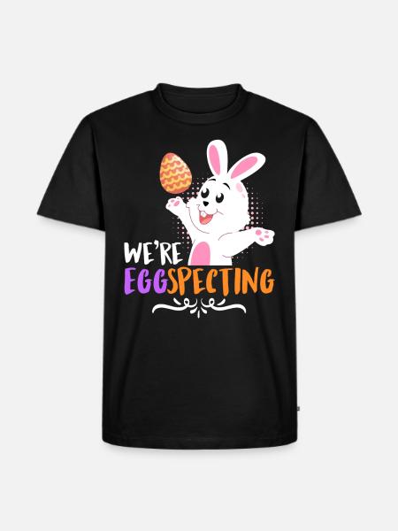 Egg-Specting Osterhasen Ostereier Ostern - Männer Premium Bio T-Shirt - Schwarz