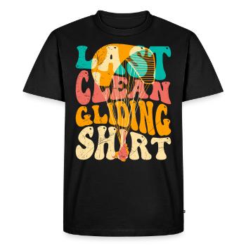 Parapente Dernière chemise de vol à voile propre - T-shirt Premium bio Homme - noir - Devant - Nico (187cm)