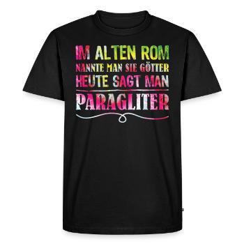 Paragliders Today they say paragliders - Men's Premium Organic T-Shirt - black - Front - Nico (187cm)