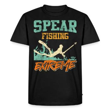 Spearfishing Spearfishing Extreme Dive Harpoon - Men's Premium Organic T-Shirt - black - Front - Nico (187cm)