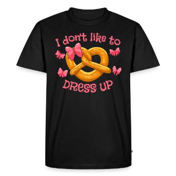 Chemise I Mog mi ned Aufbrezeln Bretzels - T-shirt Premium bio Homme - noir - Devant - Nico (187cm)
