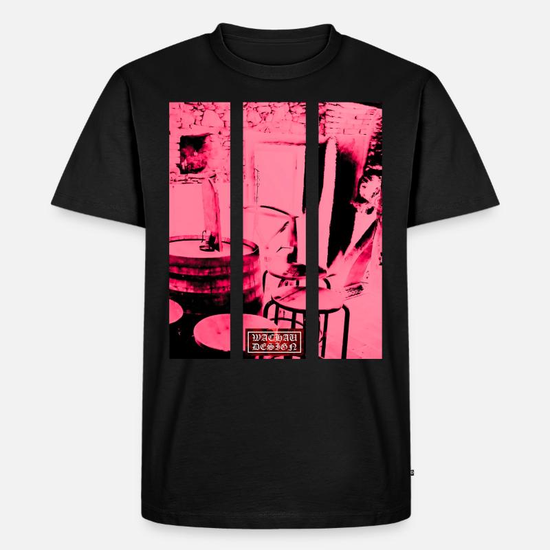 serenity - Männer Premium Bio T-Shirt - Schwarz