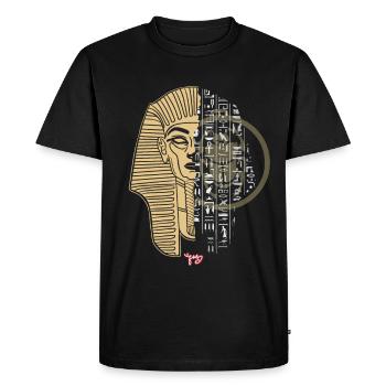 egypt - Men's Premium Organic T-Shirt - black - Front - Nico (187cm)