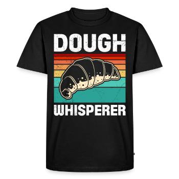 Dough Whisperer Baking Lover Baking Bakery - Men's Premium Organic T-Shirt - black - Front - Nico (187cm)