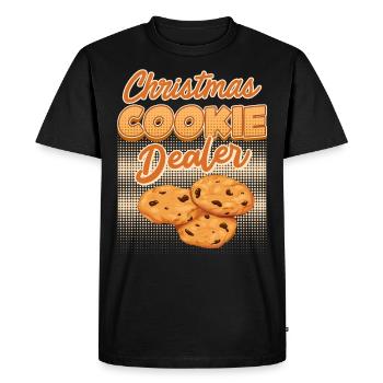Cookie Dealer Bakery Baking Lovers Baking - Men's Premium Organic T-Shirt - black - Front - Nico (187cm)