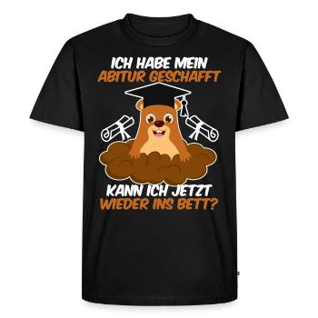 High School Graduates Have Passed My A-levels Funny - Men's Premium Organic T-Shirt - black - Front - Nico (187cm)