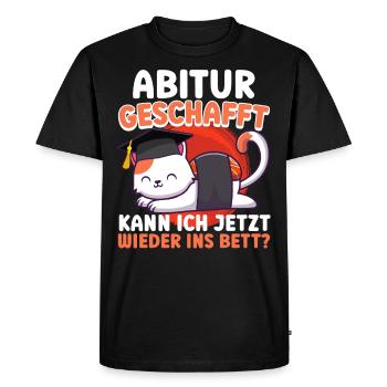 High School Graduates Have Passed My A-levels Funny - Men's Premium Organic T-Shirt - black - Front - Nico (187cm)