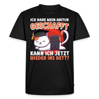 High School Graduates Have Passed My A-levels Funny - Men's Premium Organic T-Shirt - black - Front - Nico (187cm)