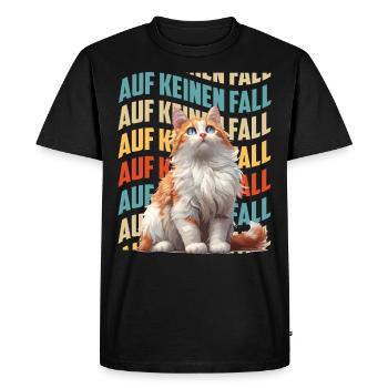 Turc Van CERTAINEMENT pas drôle Sture Turc - T-shirt Premium bio Homme - noir - Devant - Nico (187cm)