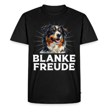Berger Australien PURE JOIE AUSSIE - T-shirt Premium bio Homme - noir - Devant - Nico (187cm)
