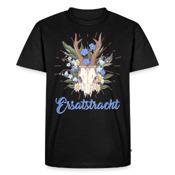 Münchner Volksfest ERSATZTRACHT Dirndl Trachten - T-shirt Premium bio Homme - noir - Devant - Nico (187cm)