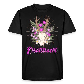 Münchner Volksfest ERSATZTRACHT Dirndl Trachten - T-shirt Premium bio Homme - noir - Devant - Nico (187cm)