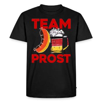 Festival folklorique de Munich TEAM PROST Funny Bavarian - T-shirt Premium bio Homme - noir - Devant - Nico (187cm)