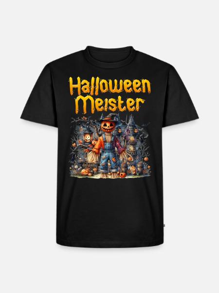 Halloween Enfants HALLOWEEN MASTER Fun - T-shirt Premium bio Homme - noir