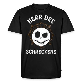 Halloween Costume Kids LORD OF THE PIEBALD Funny - Men's Premium Organic T-Shirt - black - Front - Nico (187cm)