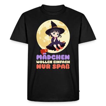 Costume d’Halloween LES FILLES VEULENT JUSTE S’AMUSER Fête - T-shirt Premium bio Homme - noir - Devant - Nico (187cm)