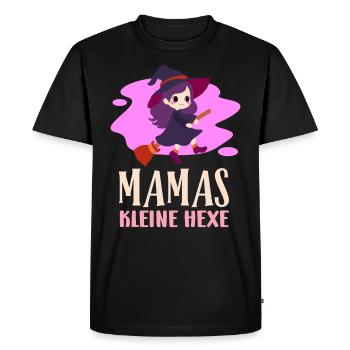 Halloween Girl MAMAS LITTLE WITCH Funny - Men's Premium Organic T-Shirt - black - Front - Nico (187cm)
