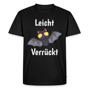 Halloween Costume Kids SLIGHTLY CRAZY Girls - Men's Premium Organic T-Shirt - black - Front - Nico (187cm)