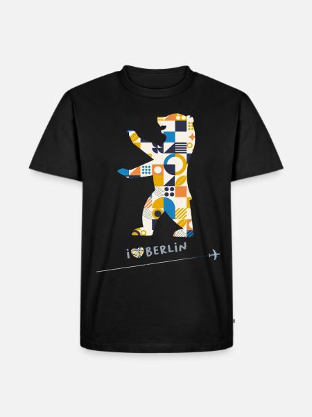 Berlin Ours Berlin - T-shirt Premium bio Homme - noir
