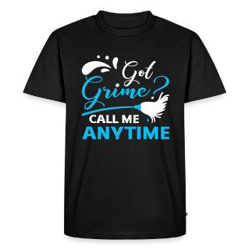 Week of Appreciation for Housekeeping - Men's Premium Organic T-Shirt - black - Front - Nico (187cm)