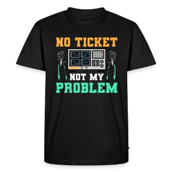Network Administrator System Administrator Network - Men's Premium Organic T-Shirt - black - Front - Nico (187cm)