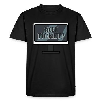 Network Administrator System Administrator Network - Men's Premium Organic T-Shirt - black - Front - Nico (187cm)