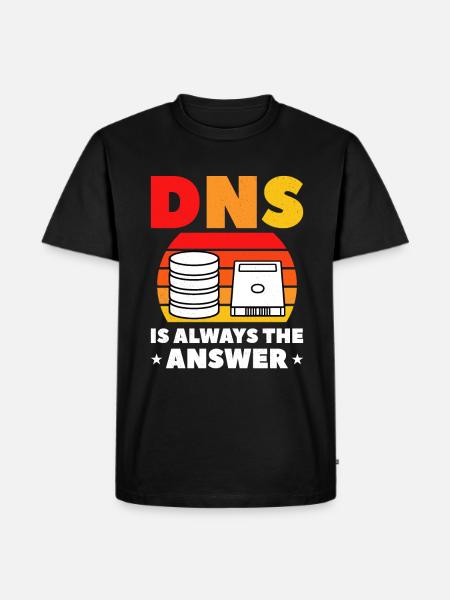 Netzwerkadministrator Systemadministrator Netzwerk - Männer Premium Bio T-Shirt - Schwarz