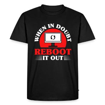 Network Administrator System Administrator Network - Men's Premium Organic T-Shirt - black - Front - Nico (187cm)