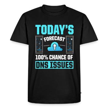 Network Administrator System Administrator Network - Men's Premium Organic T-Shirt - black - Front - Nico (187cm)