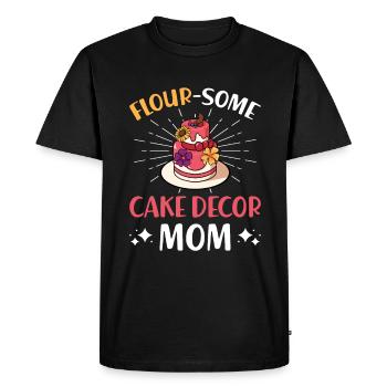 Cake Artist Décorateur de gâteaux Décorateur B - T-shirt Premium bio Homme - noir - Devant - Nico (187cm)