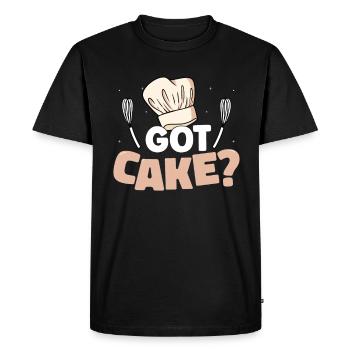 Cake Artist Cake Decorator Decorator B - Men's Premium Organic T-Shirt - black - Front - Nico (187cm)