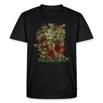 Paludarium - T-shirt Premium bio Homme - noir - Devant - Nico (187cm)