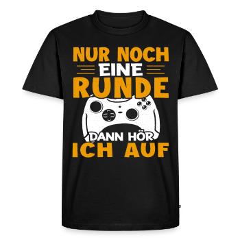 Video Gaming Pc Gamer Zocker Zocken - Men's Premium Organic T-Shirt - black - Front - Nico (187cm)