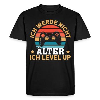 Video Gaming Pc Gamer Zocker Zocken - Men's Premium Organic T-Shirt - black - Front - Nico (187cm)