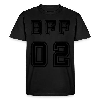 BFF 02 Meilleurs amis pour toujours Meilleur ami - T-shirt Premium bio Homme - noir - Devant - Nico (187cm)